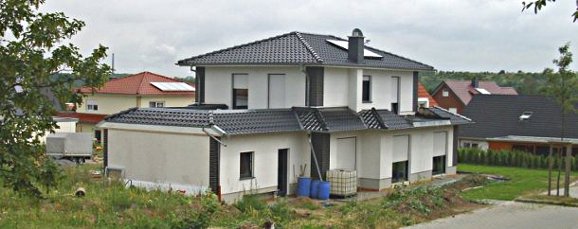 Neubau eines Toscanahauses